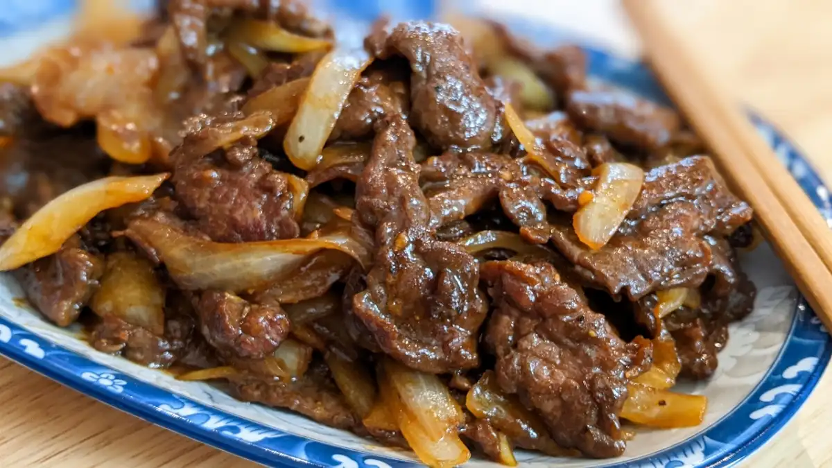 Boeuf à l’oignon taille M