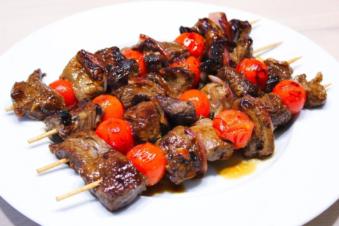 Brochette de bœuf taille XL